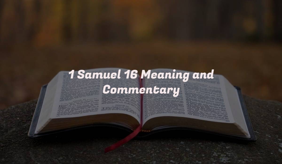 1 Samuel 16 Meaning and Commentary