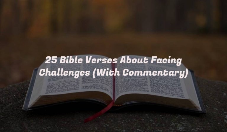 25 Bible Verses About Facing Challenges (With Commentary)