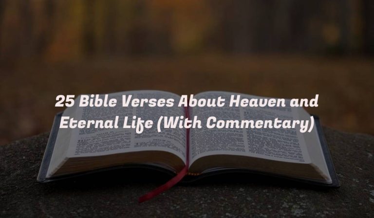 25 Bible Verses About Heaven and Eternal Life (With Commentary)