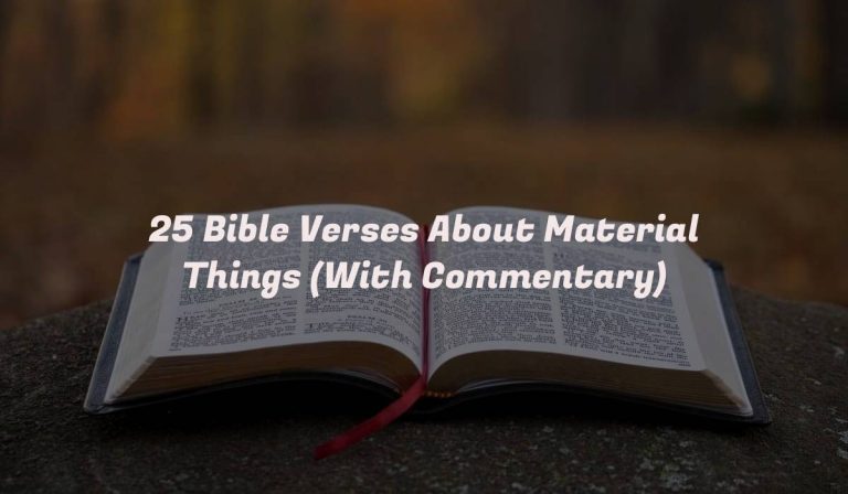 25 Bible Verses About Material Things (With Commentary)