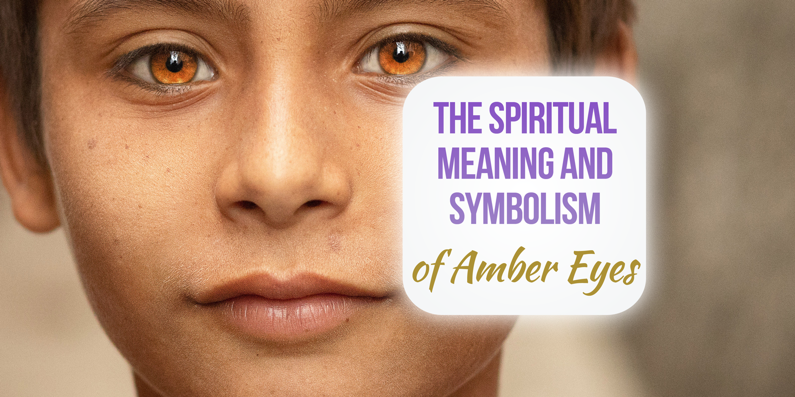 amber eye spiritual meaning