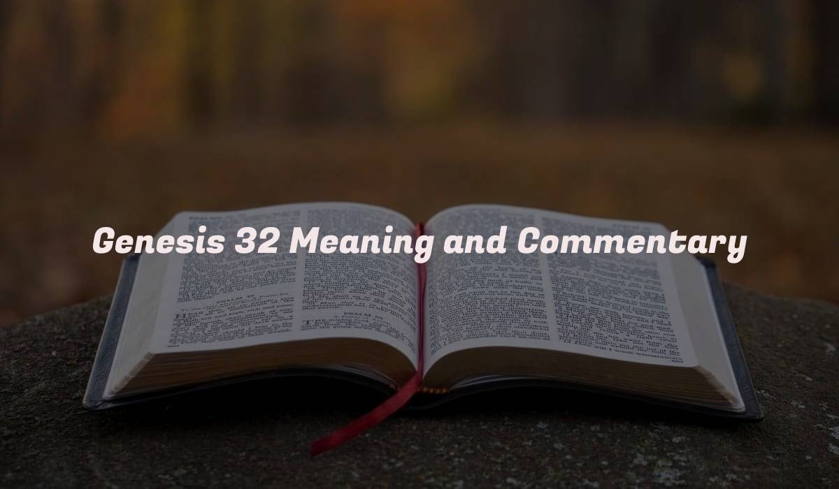 Genesis 32 Meaning and Commentary