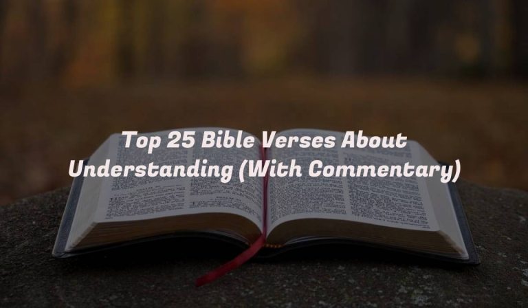 Top 25 Bible Verses About Understanding (With Commentary)