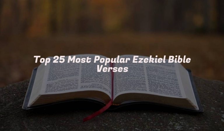 Top 25 Most Popular Ezekiel Bible Verses