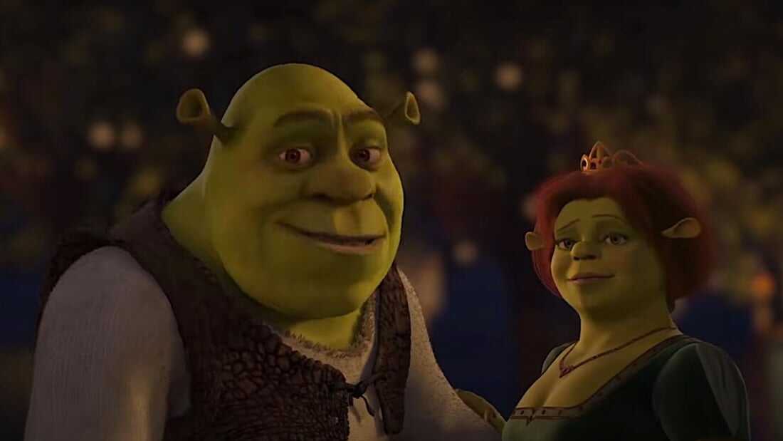 shrek and fiona (the shrek film franchise)