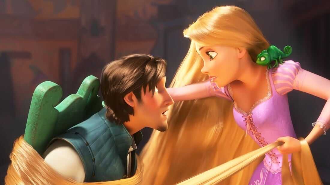 rapunzel and flynn (tangled)