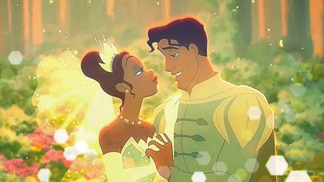 Prince Naveen and Princess Tiana (The Princess and the Frog)