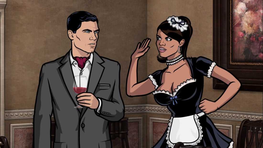 Sterling Archer and Lana Kane (Archer)