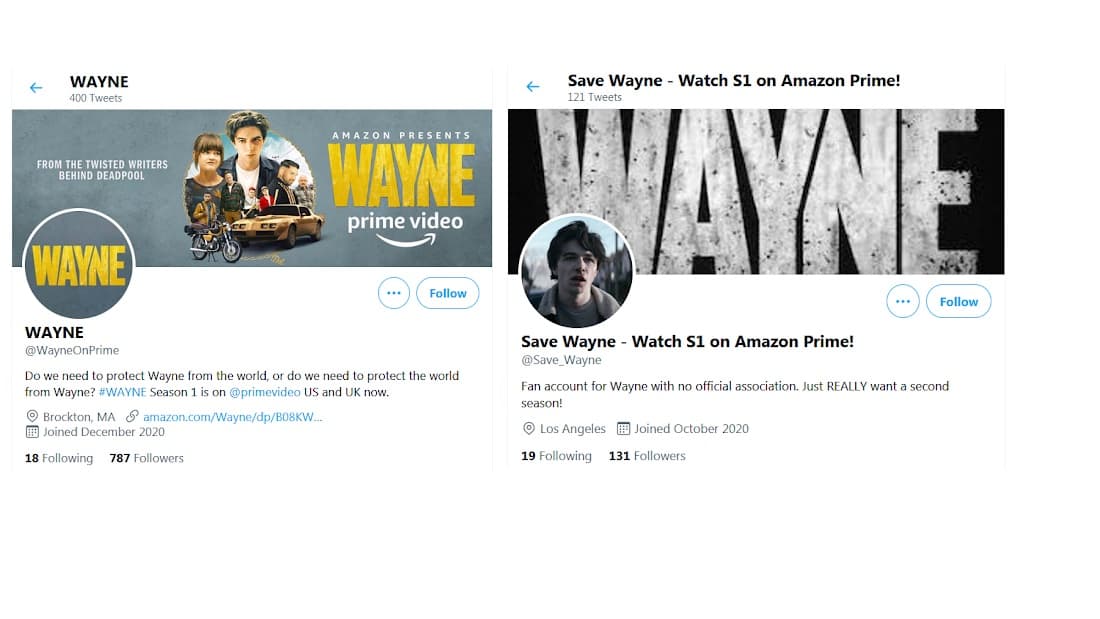 twitter handles for wayne