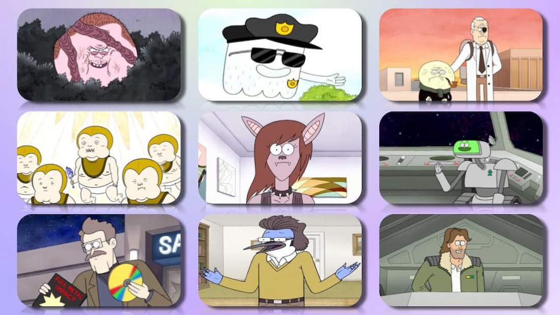Top 50 Famous Regular Show Characters