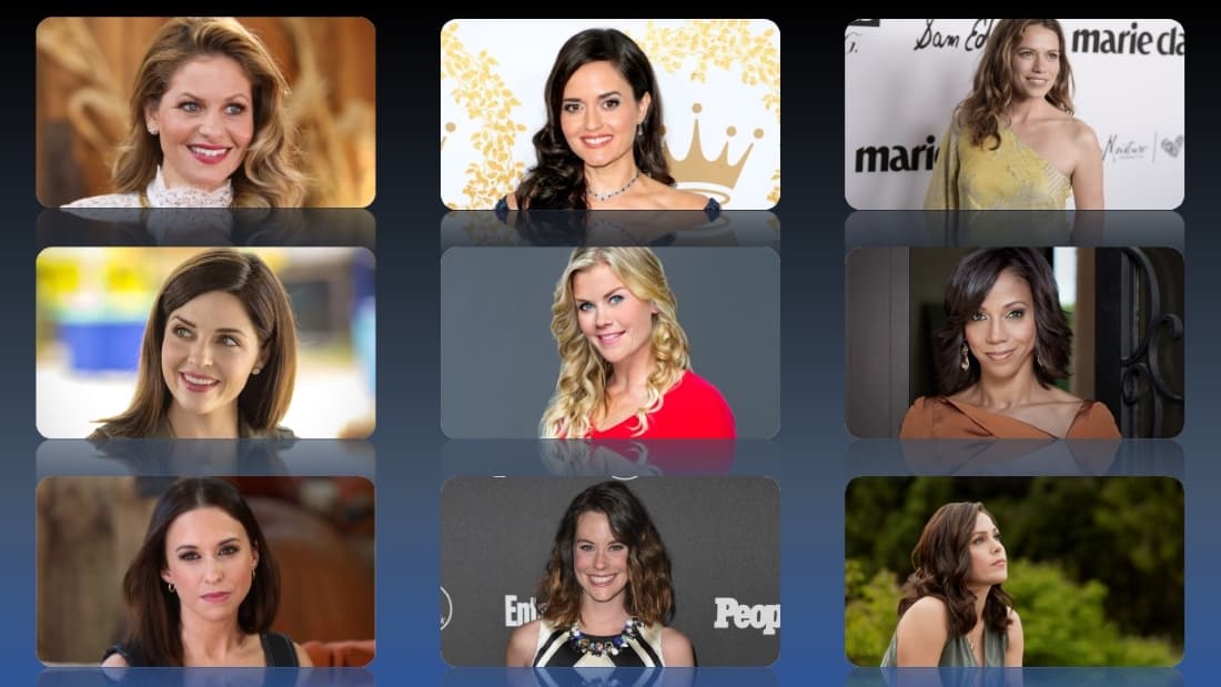 Top 50 Most Popular Hallmark Actresses in 2024